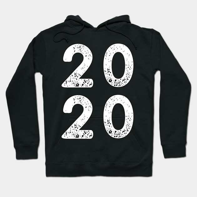 Happy New Year 2020 Hoodie by threefngrs